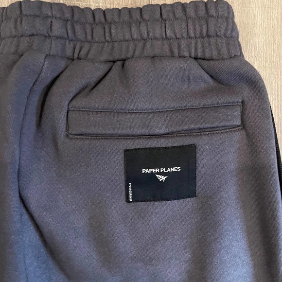 Paper Planes Men's Asphalt Straight Leg Fleece Dream Lab Sweatpants - Small - Picture 10 of 11